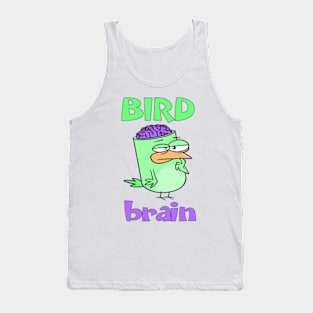 Birdbrain Design for Bird Lovers Tank Top